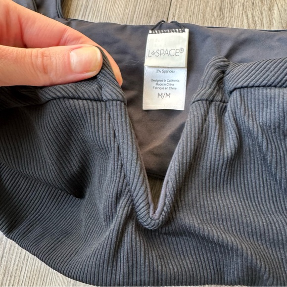 L*Space Ribbed Lee Lee Bikini Top - Picture 3 of 5